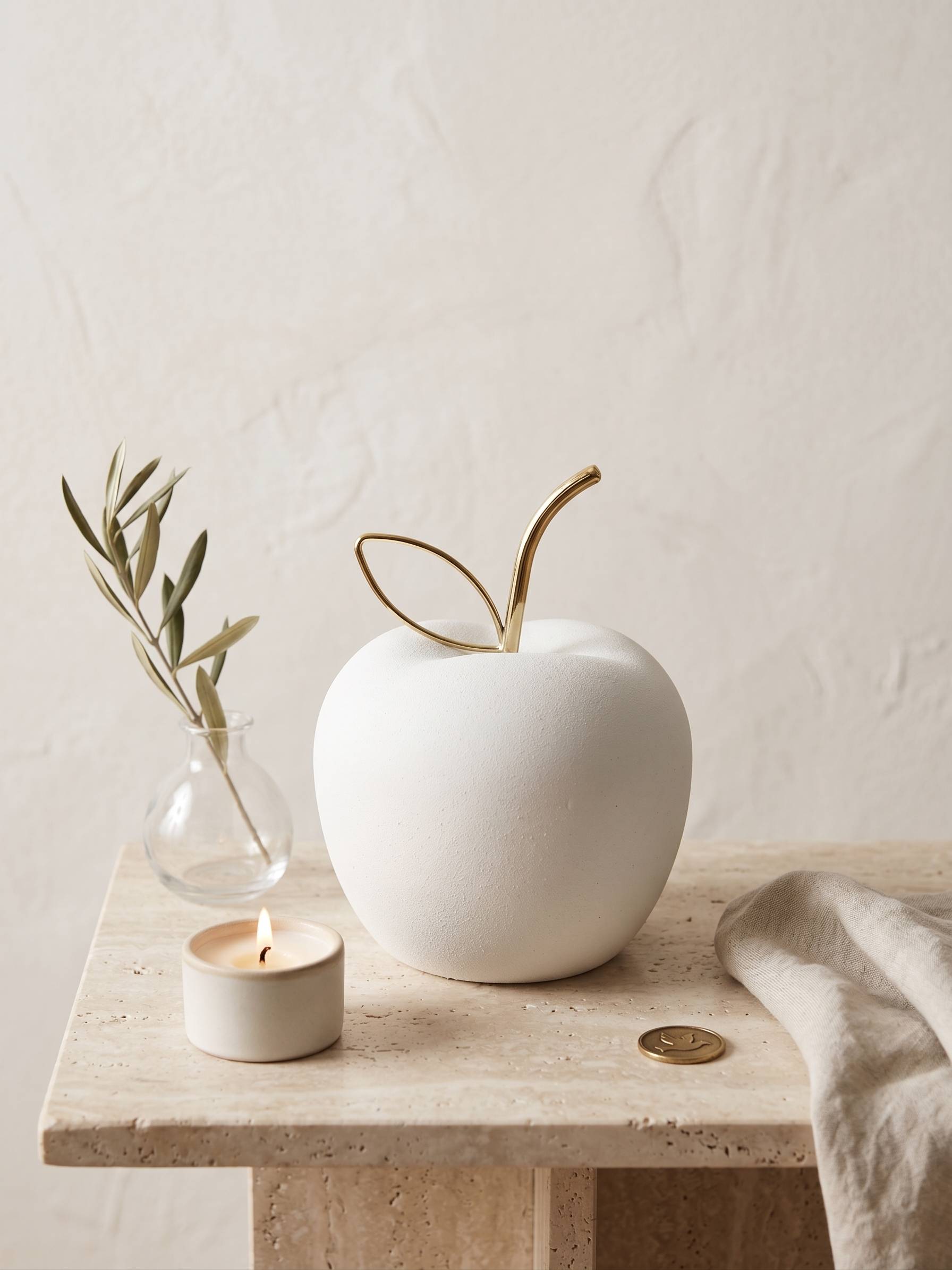 Urn Appel - Wit
